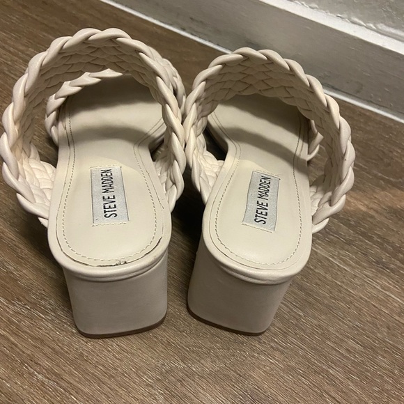 Daphnee braided block heel sandal - Picture 2 of 7